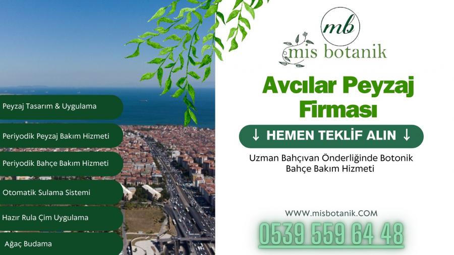 Avcılar Peyzaj Firması
