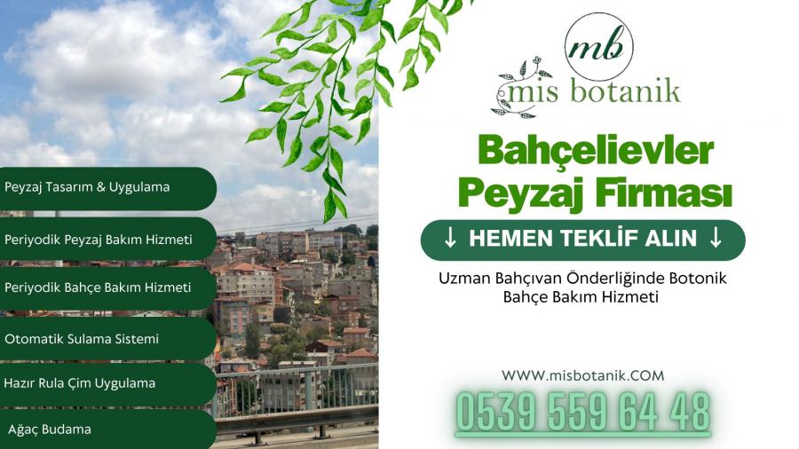 Bahçelievler Peyzaj Firması